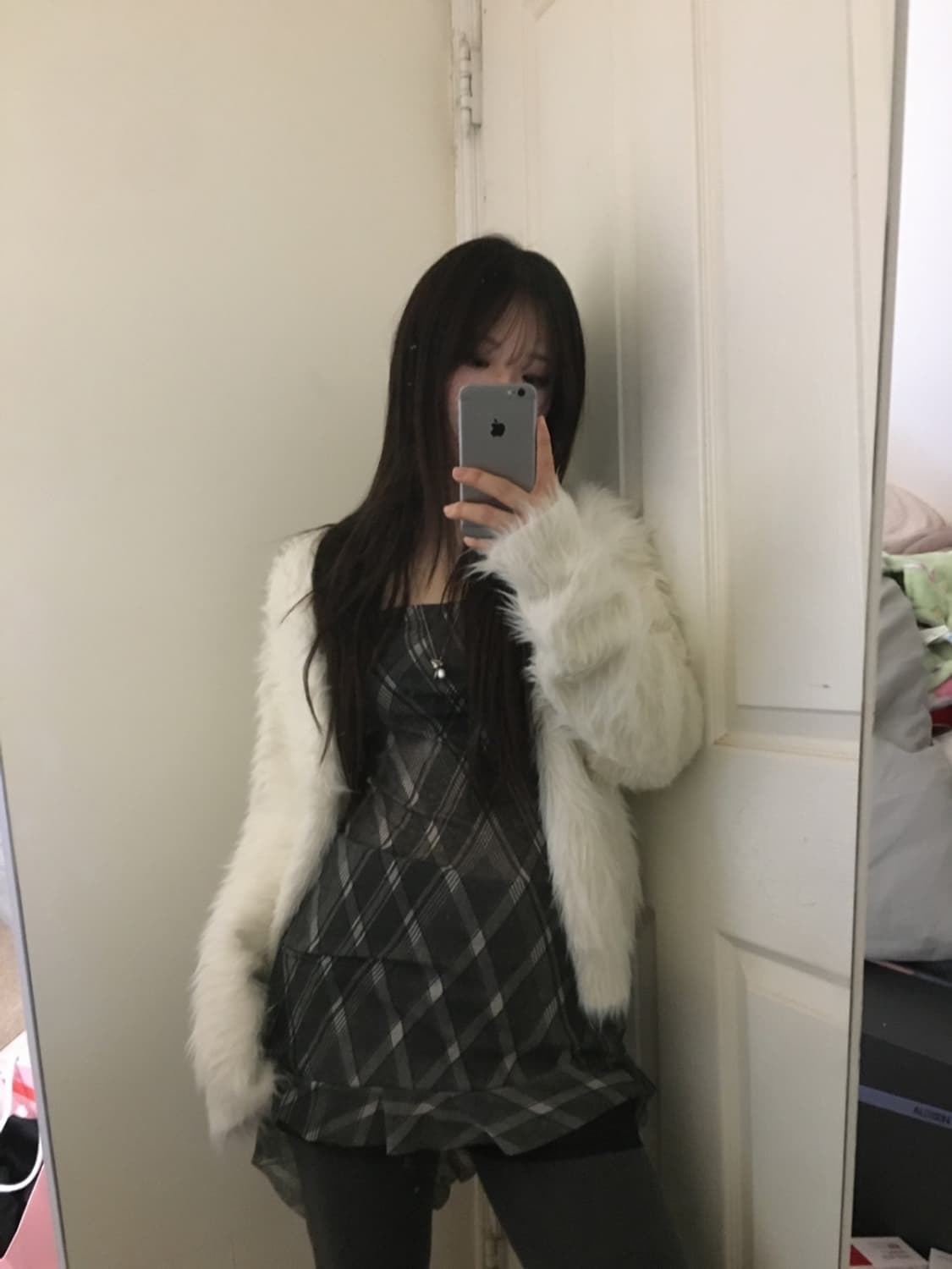 아워캐비넷 원피스 hate check unbal ops 상품이미지3