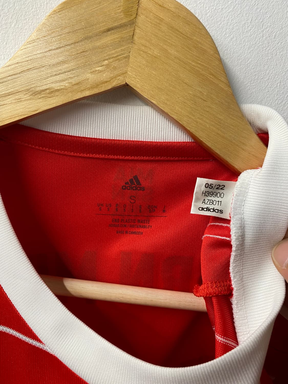 [S] ADIDAS 아디다스 FC 바이에른 뮌헨 22/23 홈 유니폼 상품이미지8