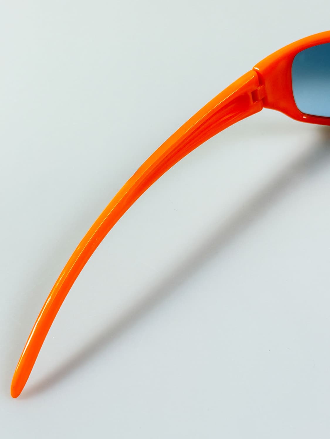 90s 네온 오렌지 플레임 스퀘어 빈티지 선글라스 상품이미지6