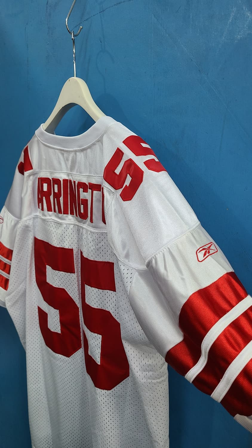 택달림)리복 NFL 뉴욕 자이언츠 55번 ARRINGTON 럭비져지 상품이미지2