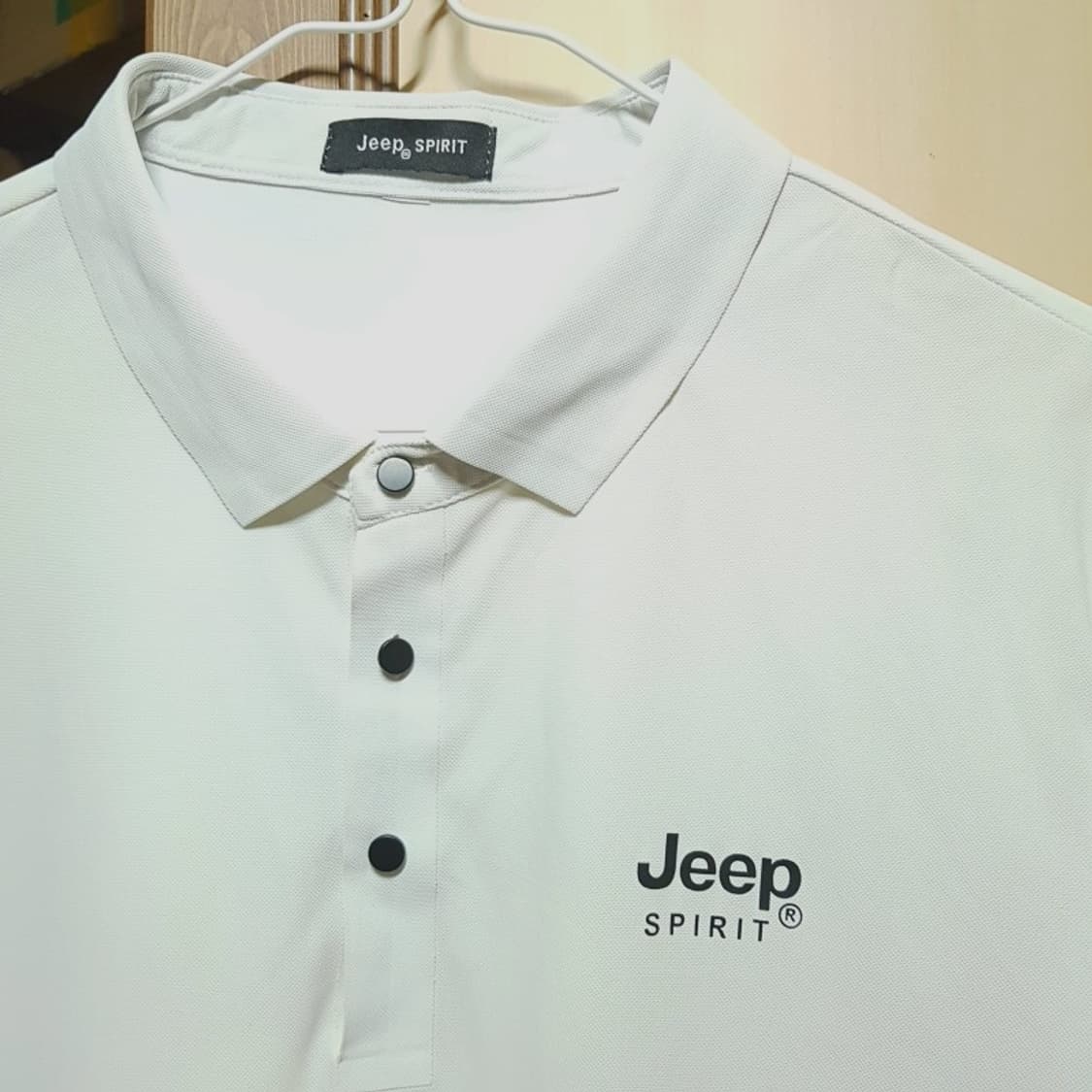 M / JEEP / spirit 스판우븐 반팔티/ 와801- 산 상품이미지1