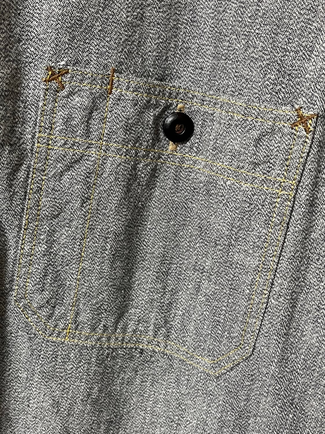 FREEWHEELERS NEAL SHIRT (Black Pepper) 상품이미지7