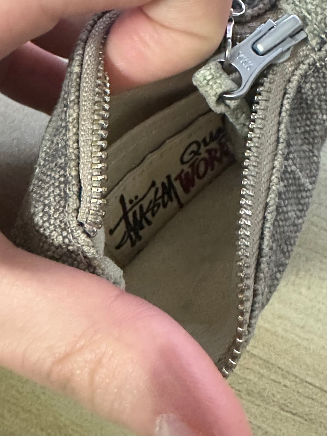 스투시 니들펀치 코인 파우치 (동전지갑) 상품이미지2