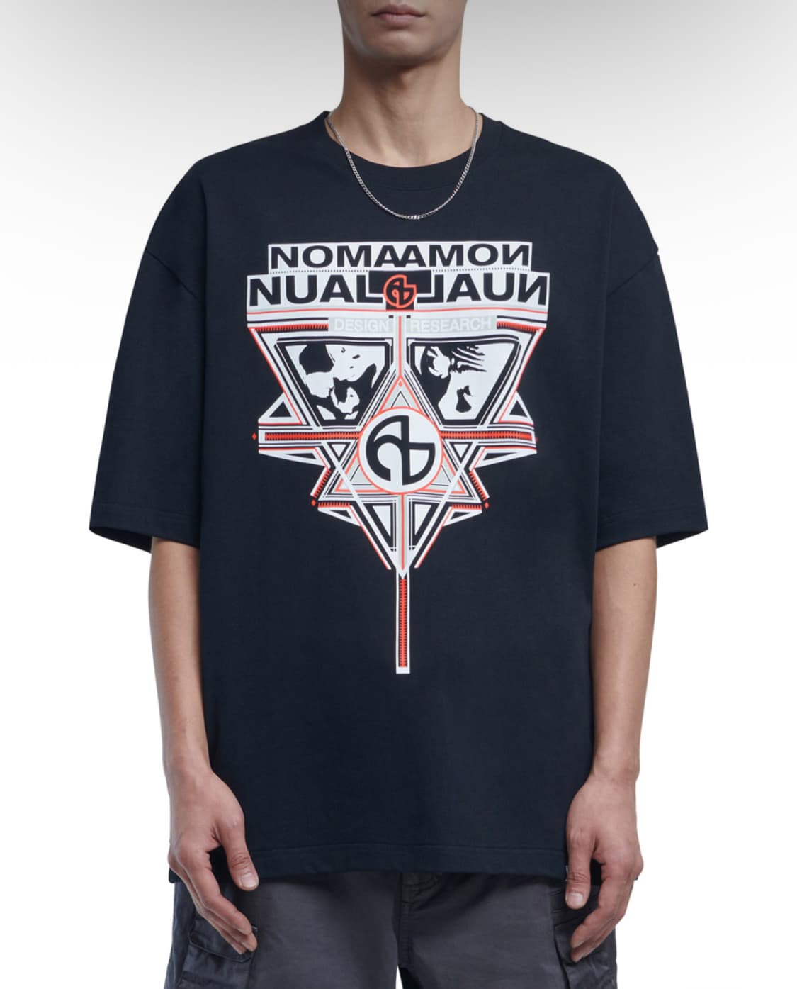 노매뉴얼 R.T 반팔 티셔츠 블랙 XL 상품이미지1