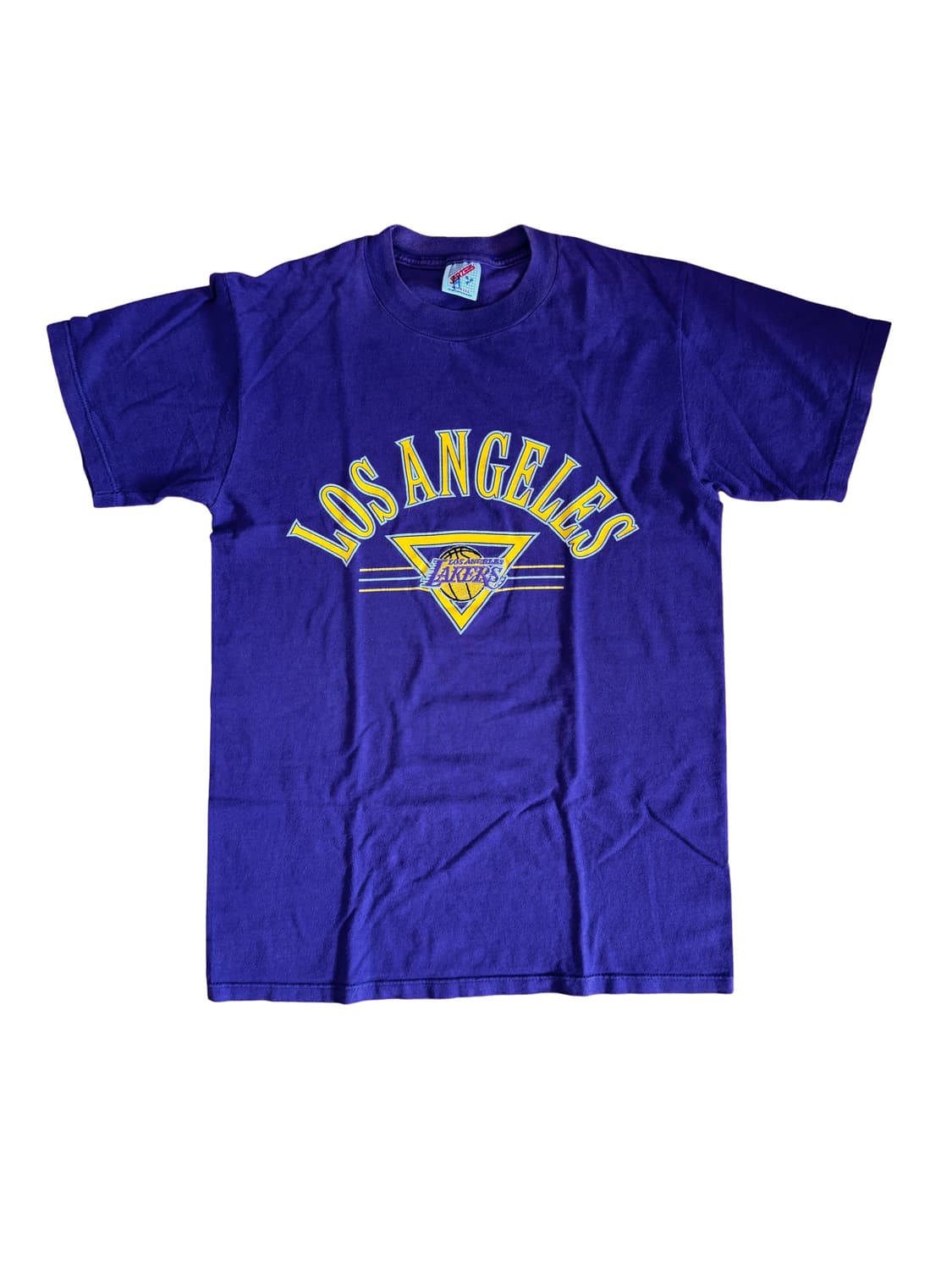 빈티지 페이디드 & 디스트레스드 Jerzees LA Lakers 티셔츠 상품이미지1