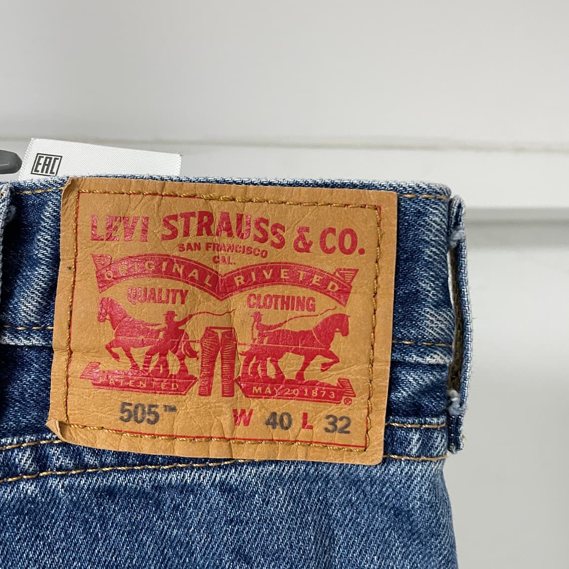 리바이스 505 데님 팬츠 W40 L32 상품이미지4