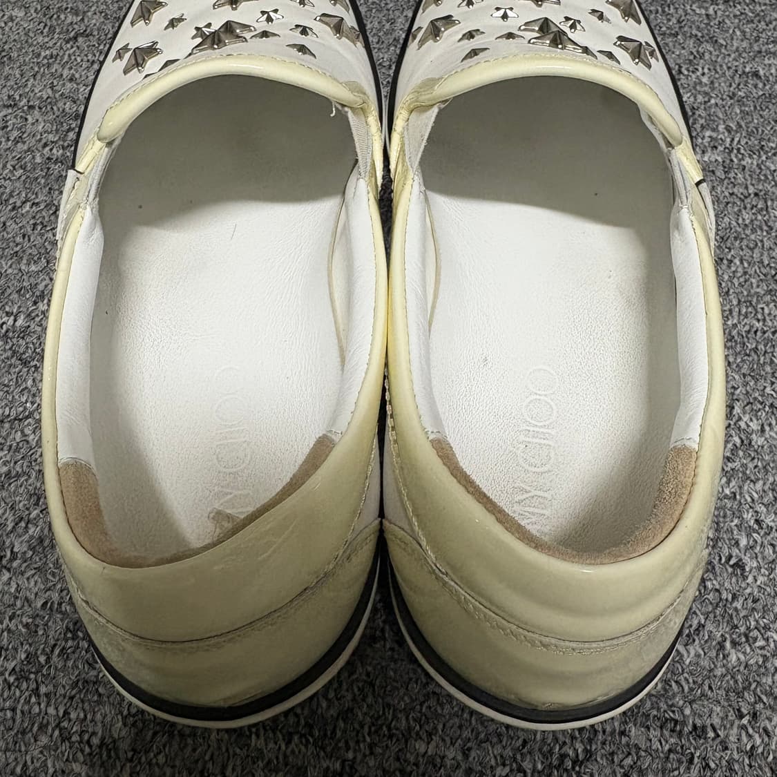 지미추 스타 스터드 레더 슬립온 스니커즈 44 280-290 상품이미지3