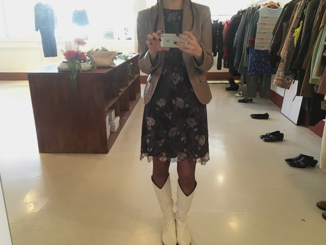 BALMAIN Leather Stitch Jacket 상품이미지3