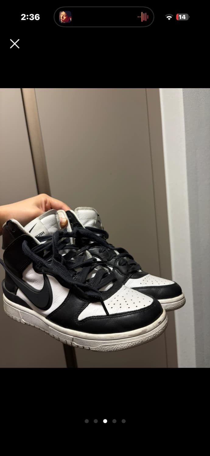 나이키 앰부쉬 (공홈 당첨) 240 상품이미지3