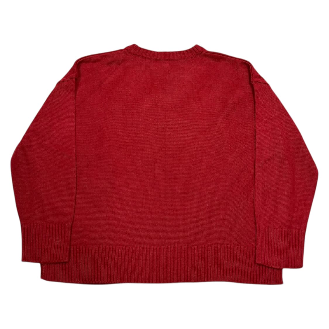 네스티킥 X 베티붑 옆트임 니트 레드 S 상품이미지3