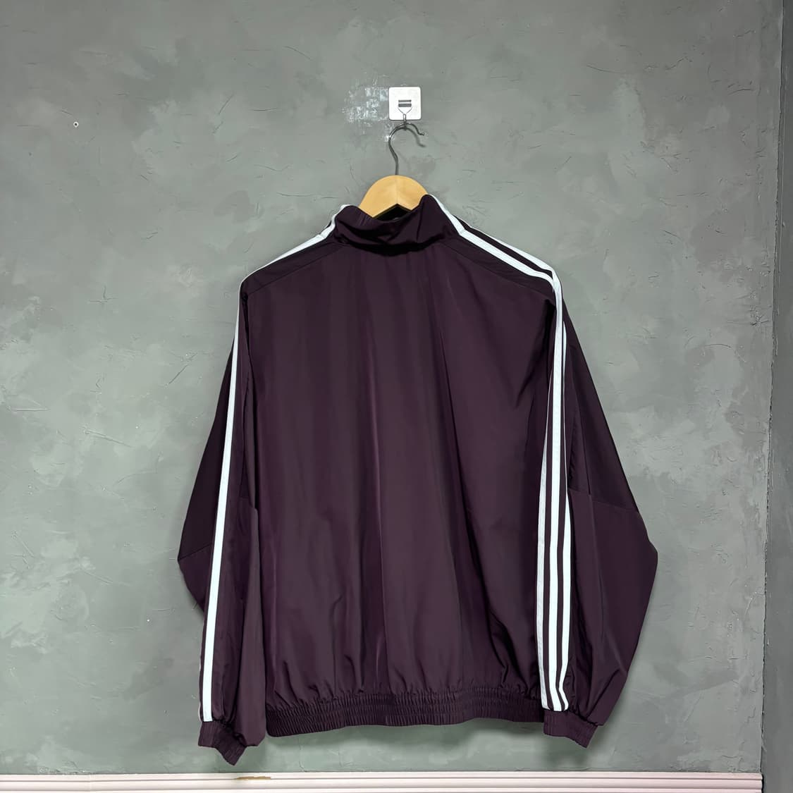 아디다스 파이어버드 클래식 트랙탑 바람막이 버건디 상품이미지5