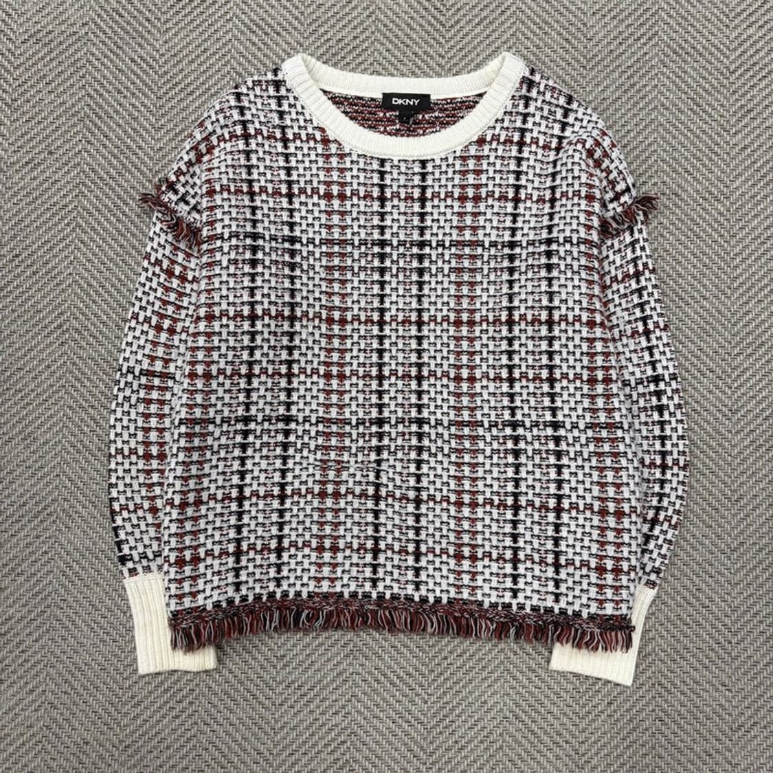 dkny 트위드 니트 v3879 상품이미지1