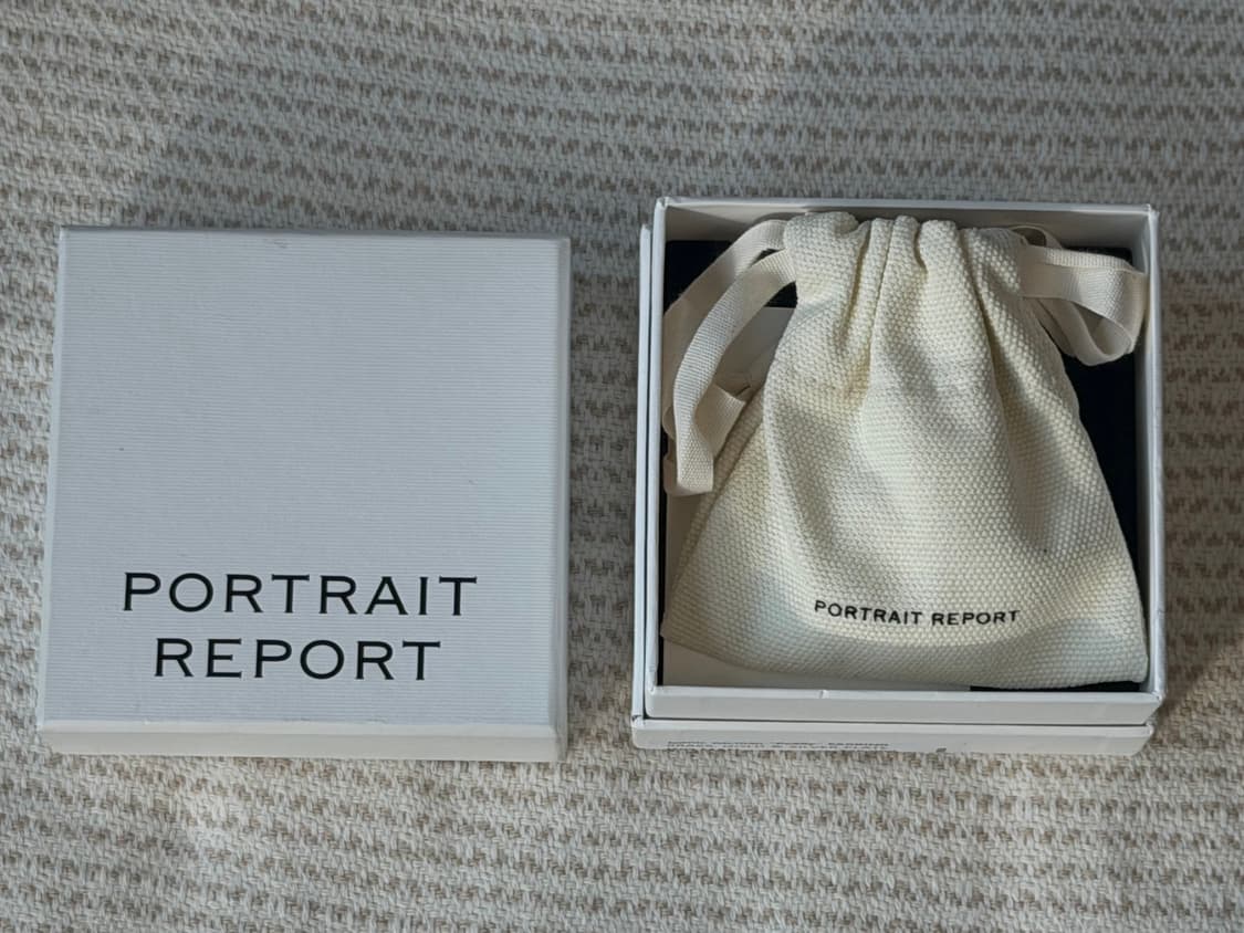 포트레이트 리포트 "Pe99y" Earring Gold & Silver 상품이미지3