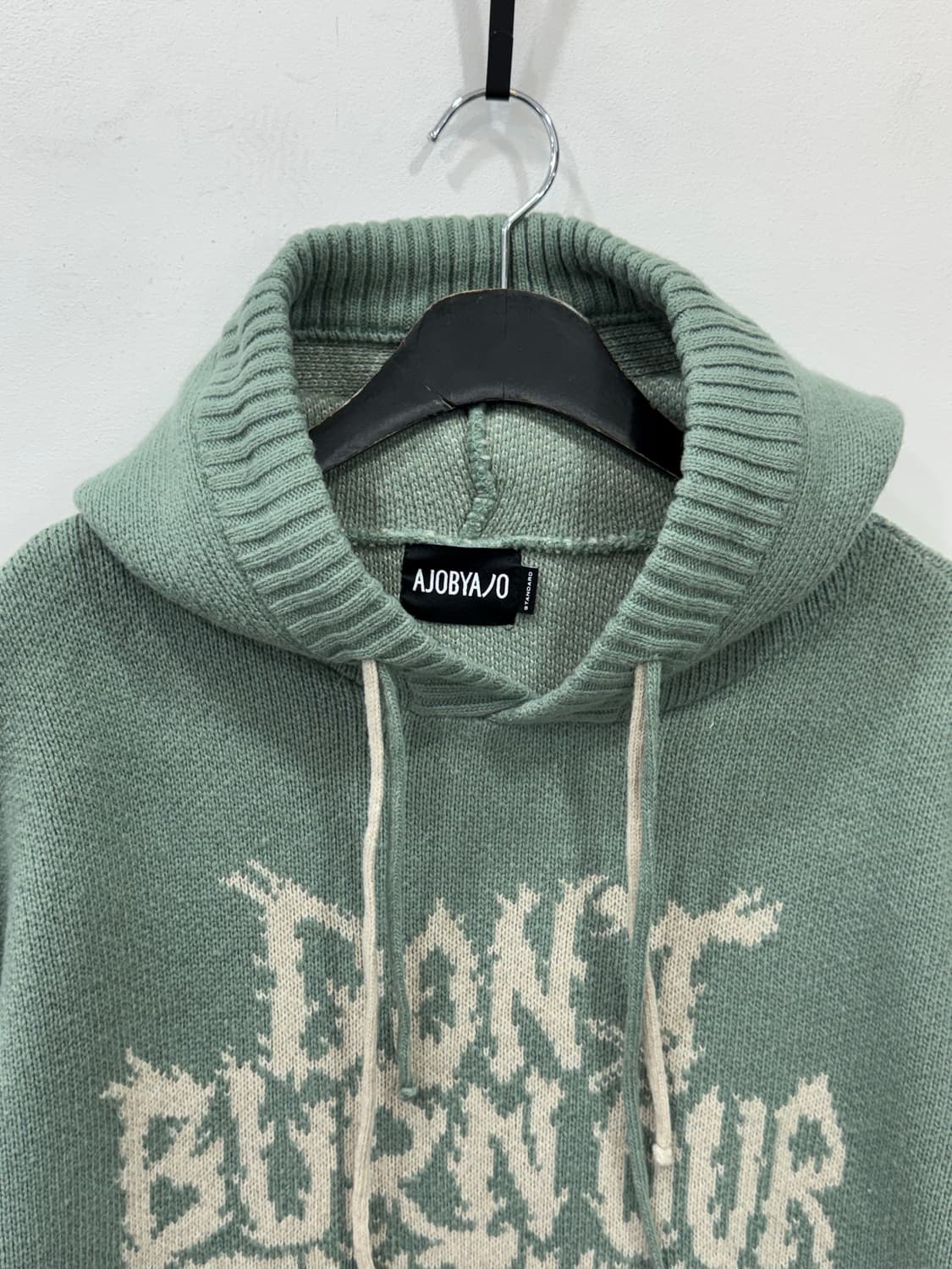 아조바이아조 민트 후드니트  상품이미지3