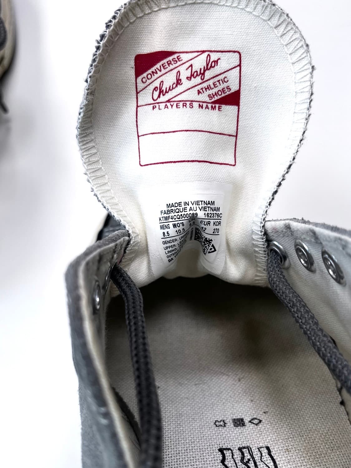 컨버스 척 70 로우 스웨이드 상품이미지3