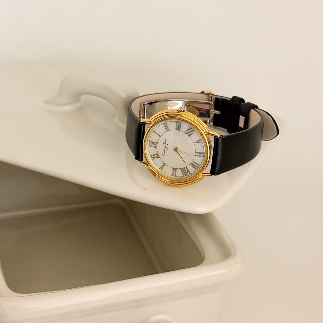 빈티지 디올 cd 버클 시계 상품이미지6