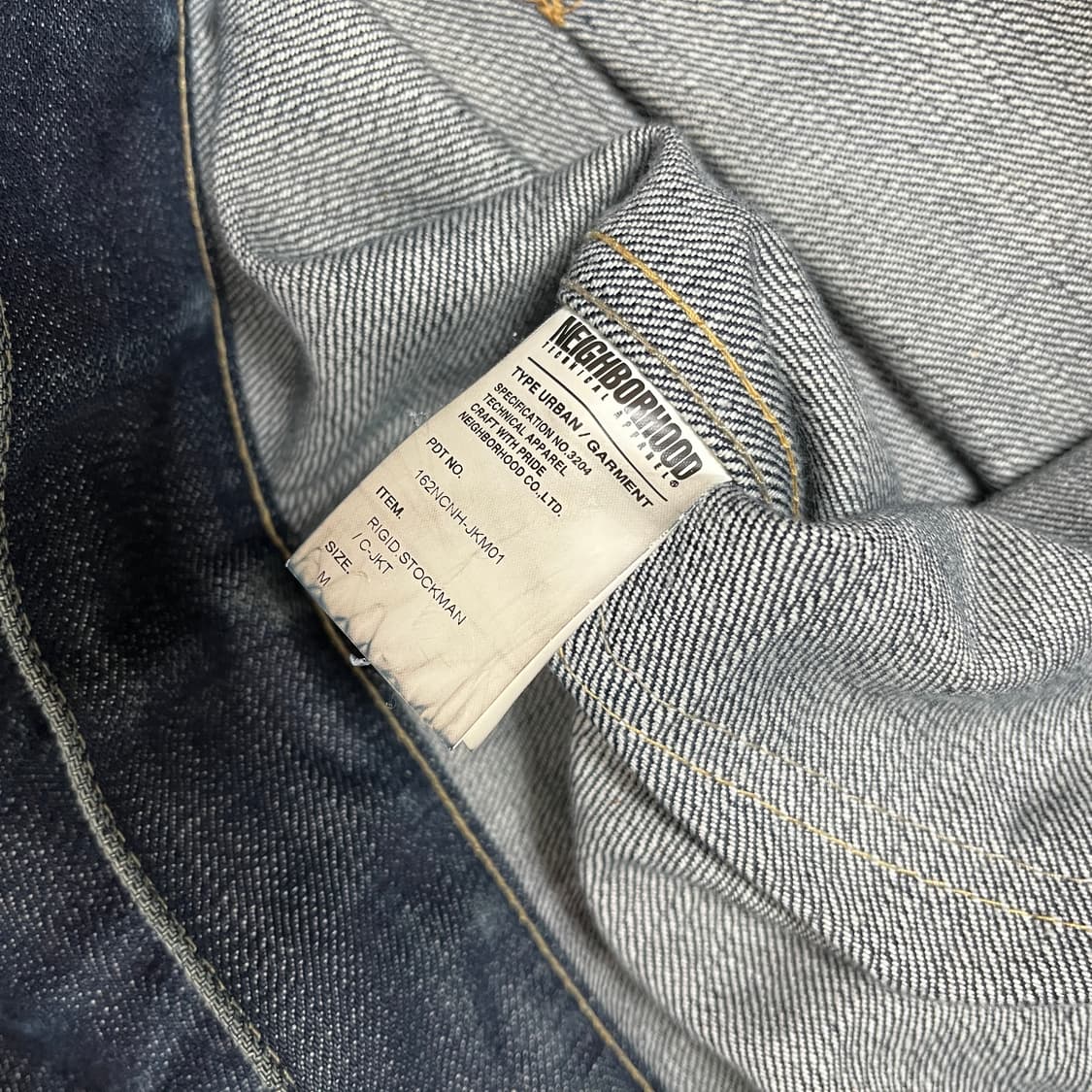 네이버후드 16ss 리지드 스탁맨 상품이미지4