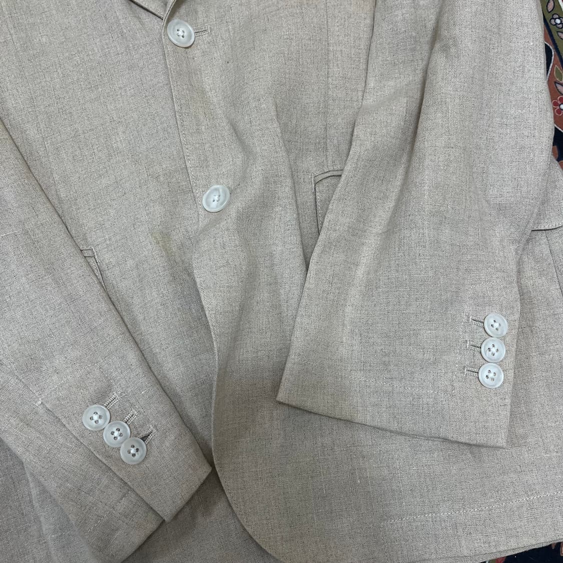 린넨 블레이저 자켓 XL/105 상품이미지5
