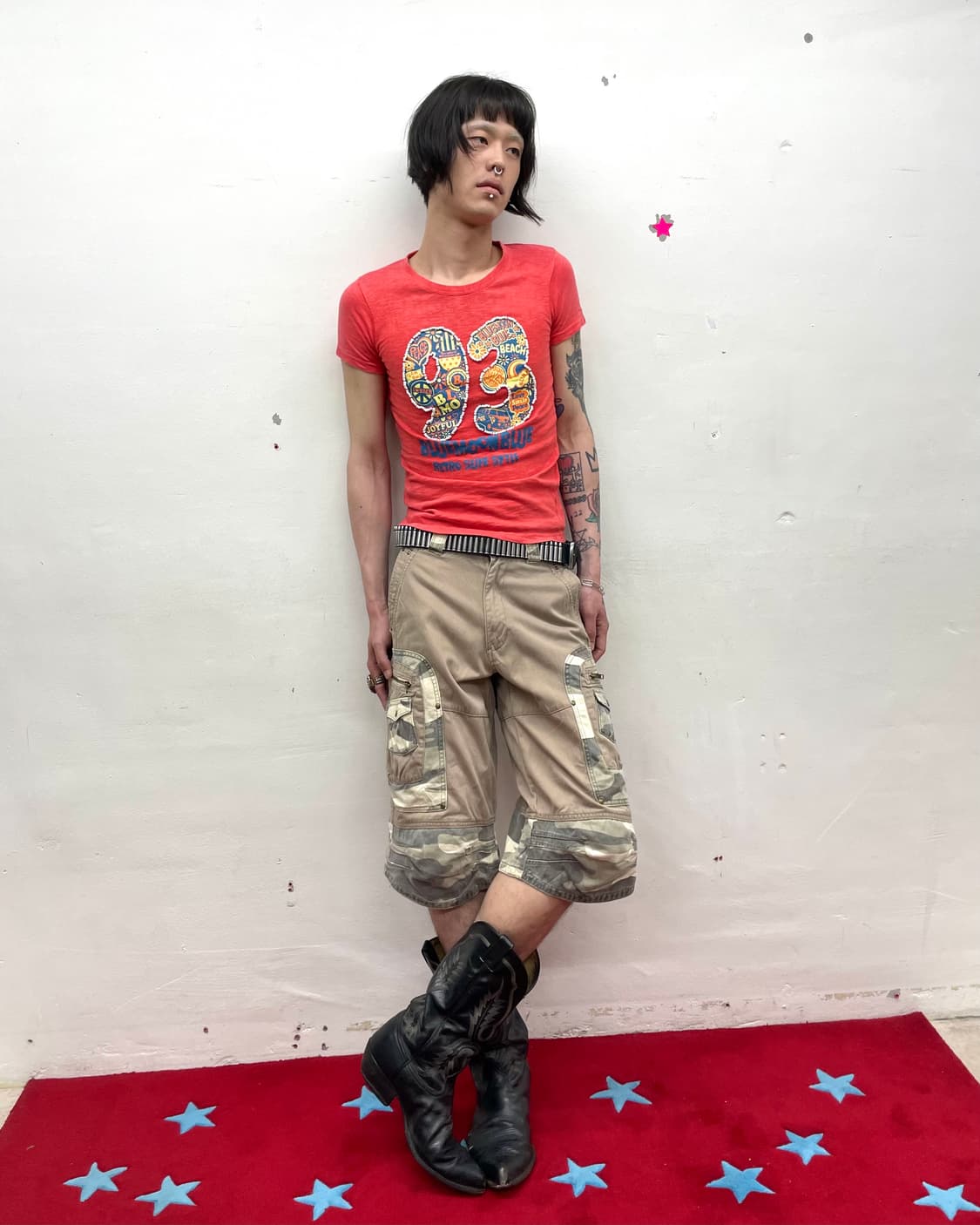 Blue Moon 93 Pink T-shirt  상품이미지5