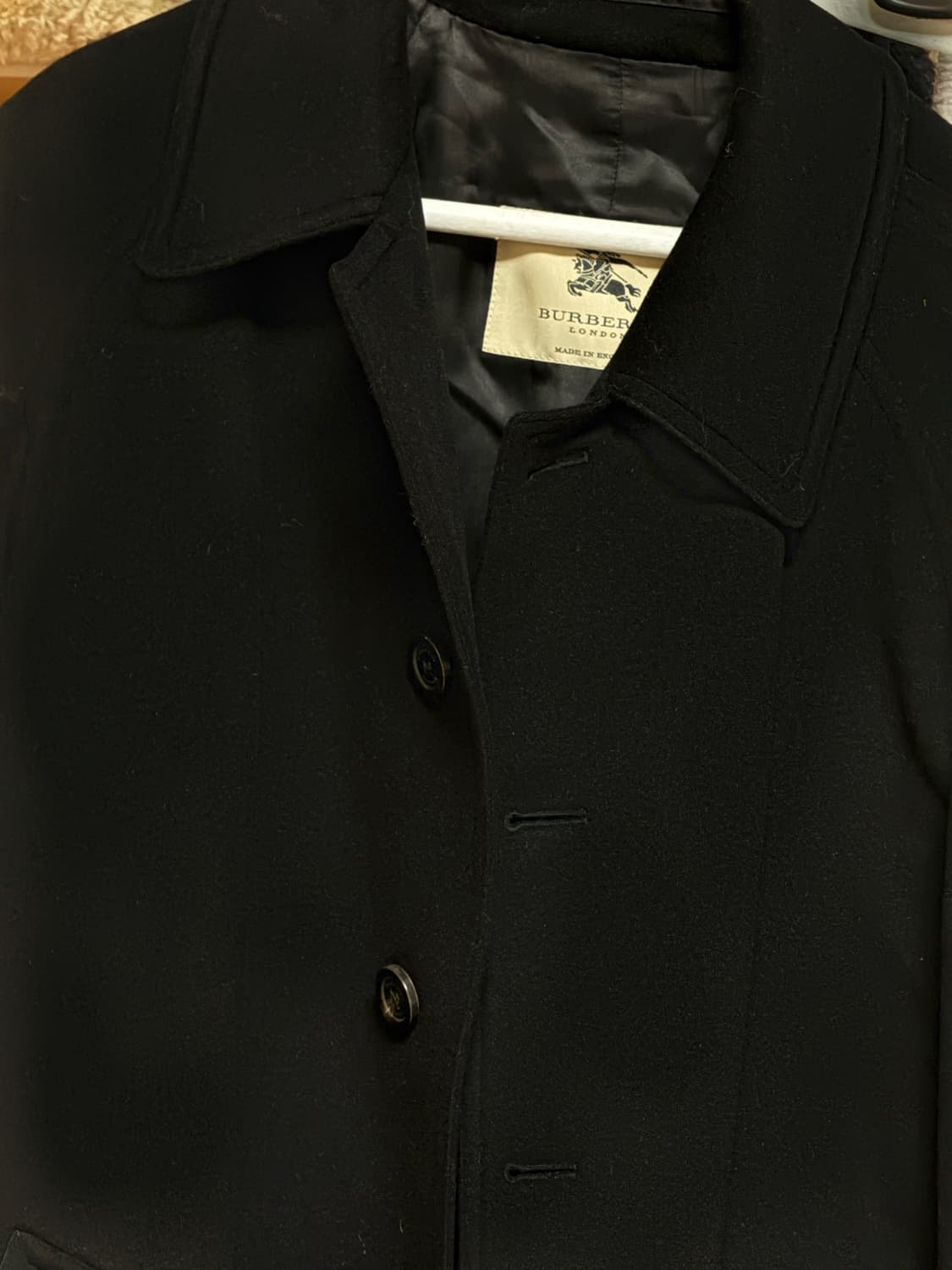 버버리 런던 블랙 코트 M 상품이미지1