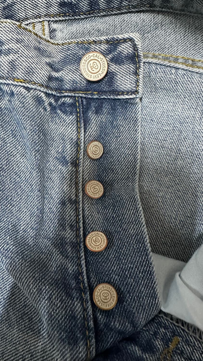 리바이스 X 스투시 501 데님 32/32 상품이미지4