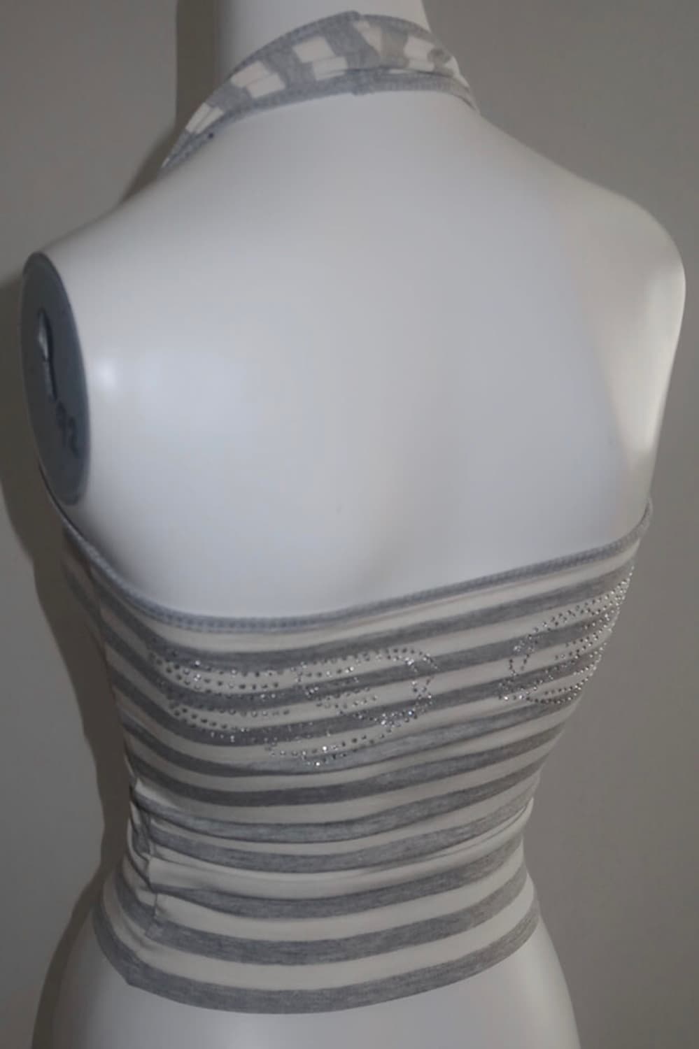 엔젤넘버555 angelwing halter top (light grey 상품이미지2