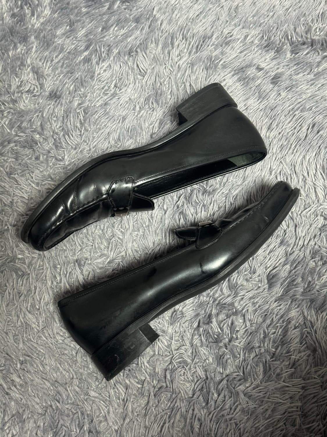 프라다 블랙 로퍼 상품이미지3