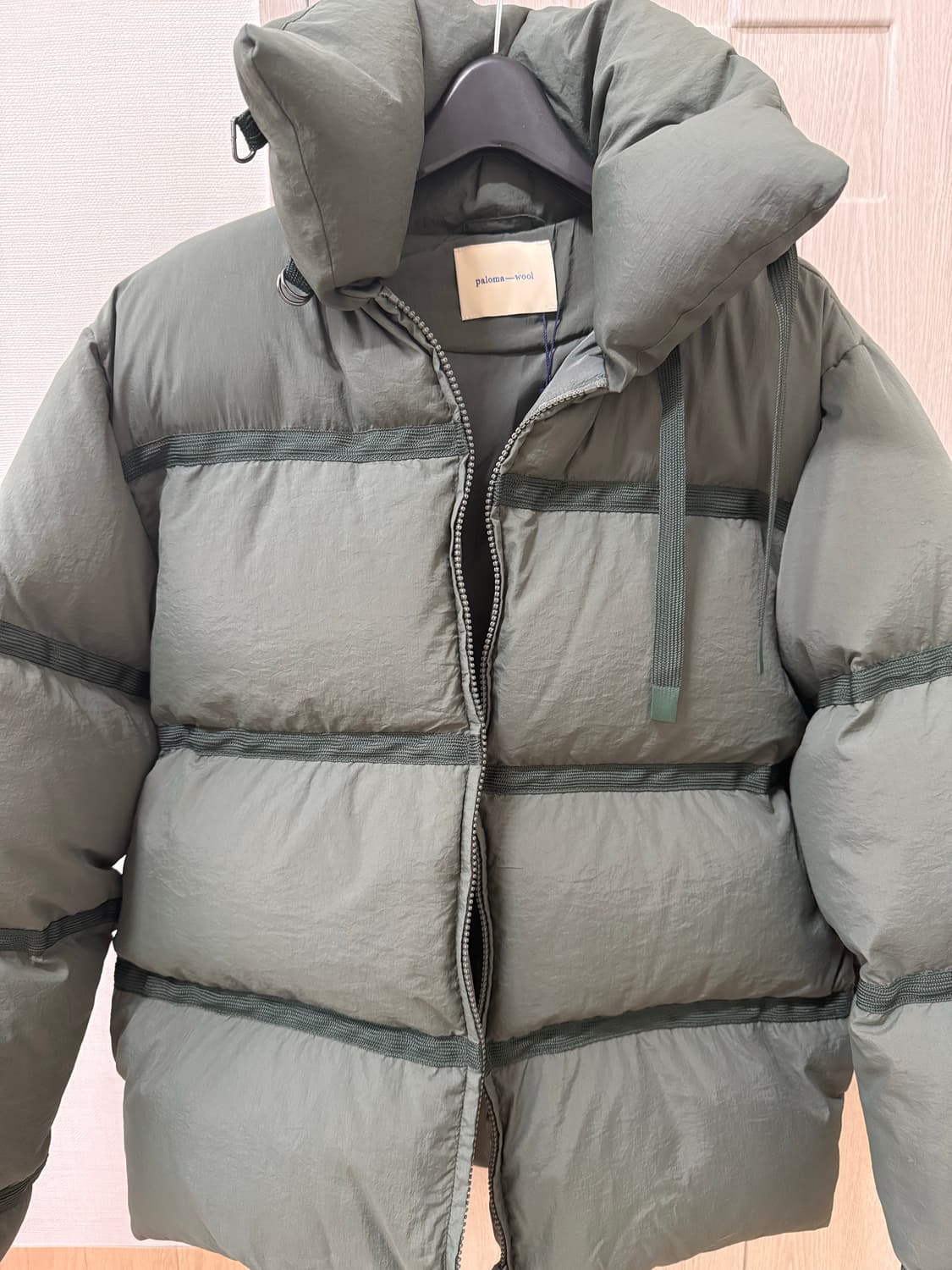 Paloma wool 팔로마울 릴리안 패딩 카키 S 상품이미지2