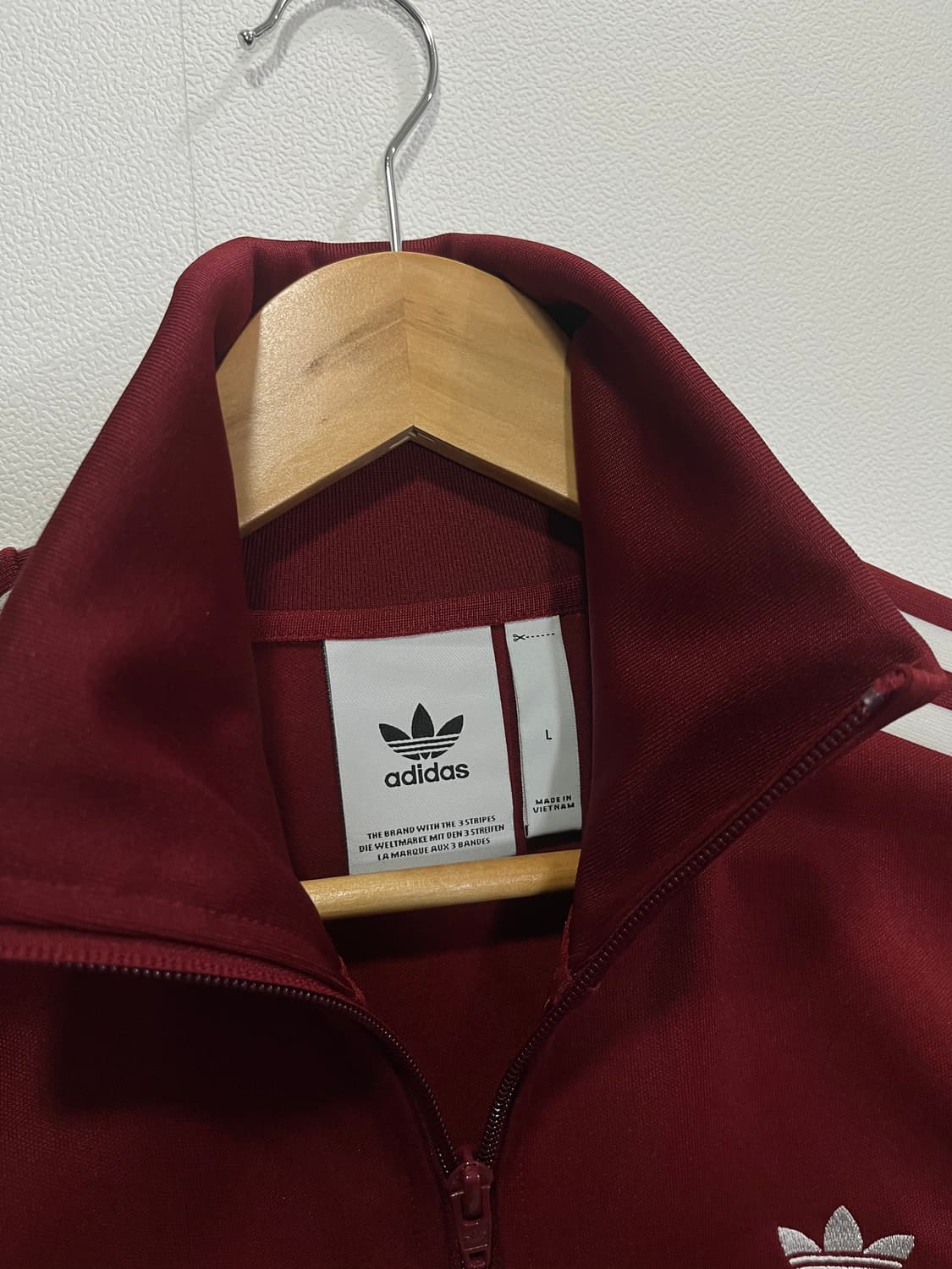 아디다스 버건디 베켄바우어 져지  상품이미지4