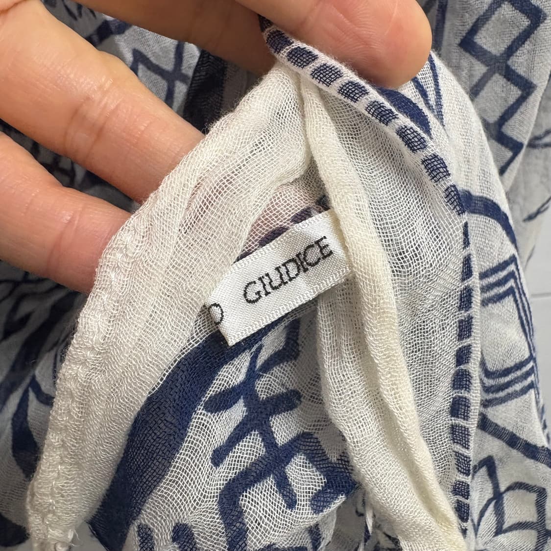GIANNI LO GIUDICE 에스닉 히피 머플러 스카프 상품이미지7