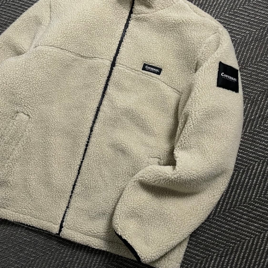 커버낫 빅로고 리버시블 플리스 자켓 o 4864 상품이미지6