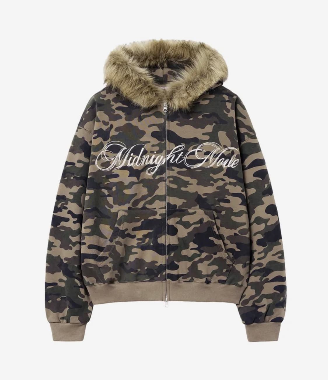 미드나잇무브 camo hair zip up 상품이미지1