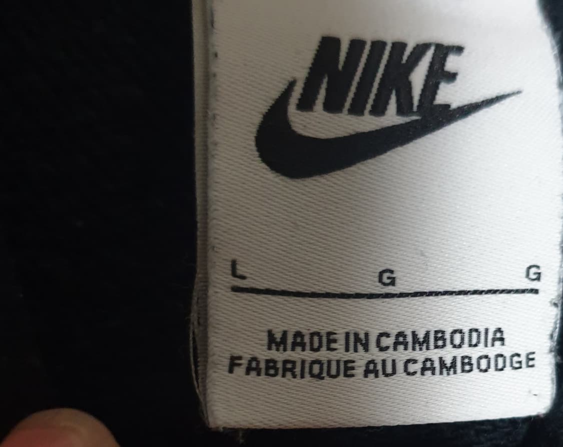 나이키 후드티 블랙 (L) 상품이미지2