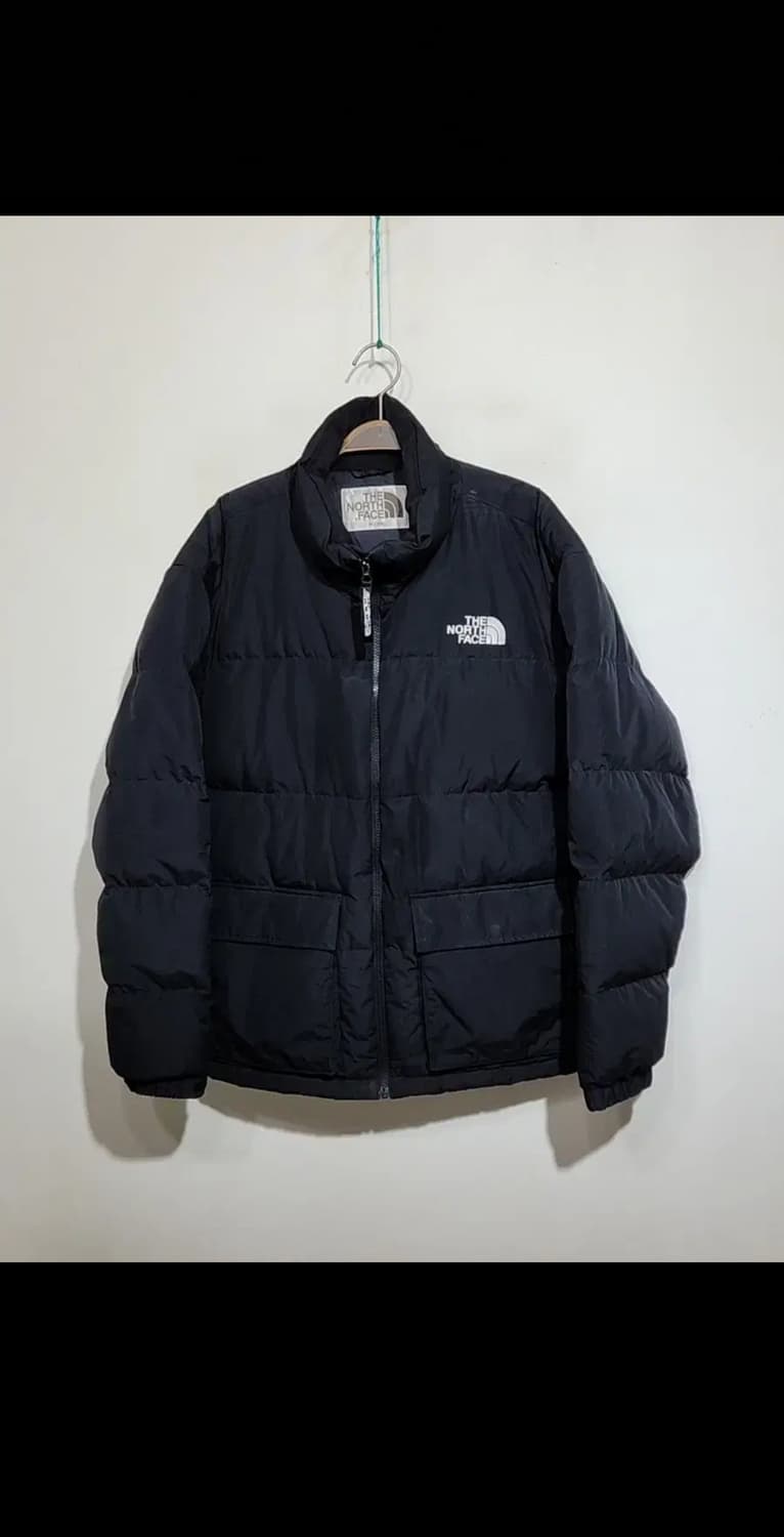 (XL) 노스페이스 오리털 패딩점퍼 블랙 다운자켓 화이트라벨  상품이미지1