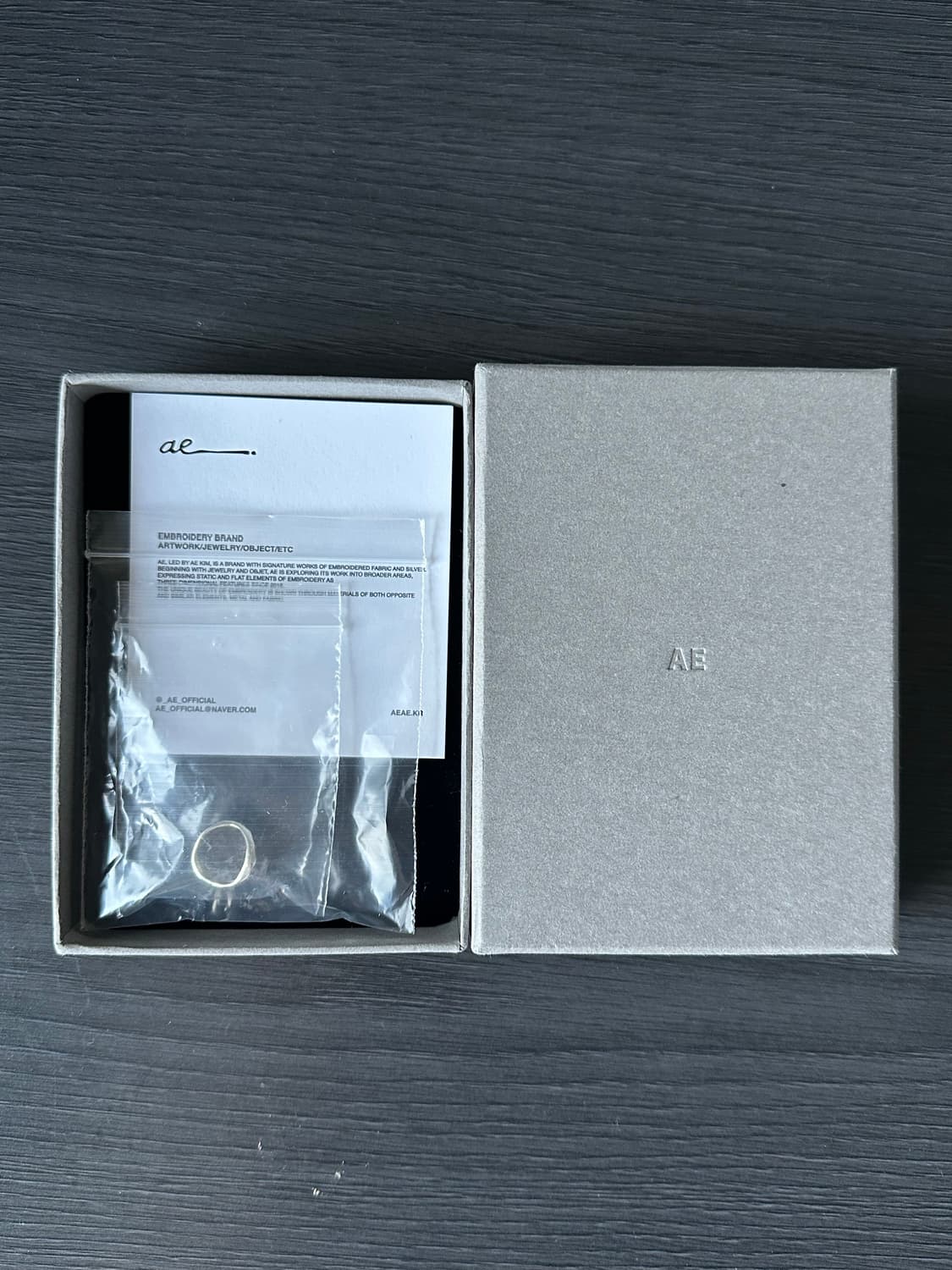 (새상품) ae 라지 돔 링 애끼반지 2호사이즈 상품이미지6