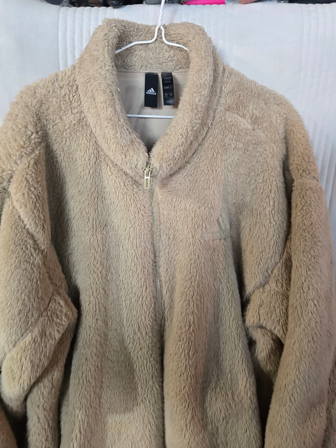 아디다스 오버핏 뽀글이자켓  상품이미지1