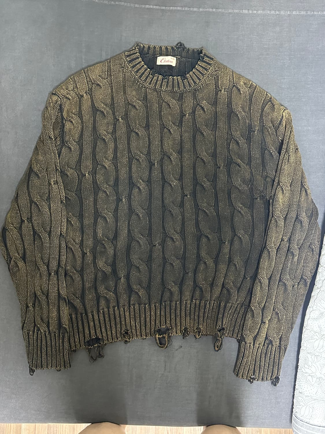 etce 리버시블 니트 상품이미지1