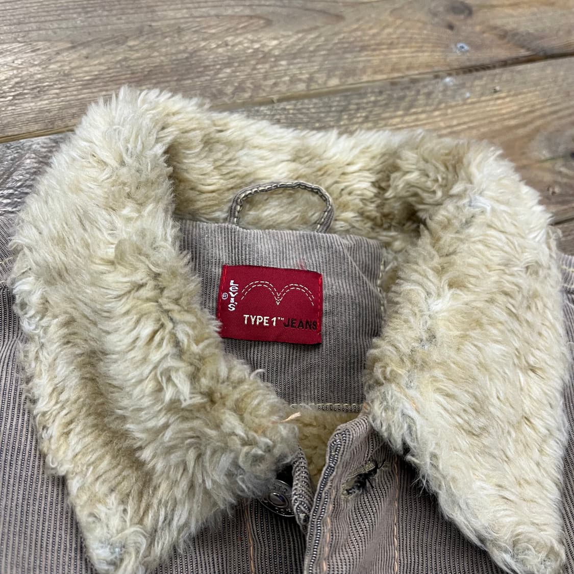 빈티지 리바이스 타입원 코듀로이 양털자켓 상품이미지3