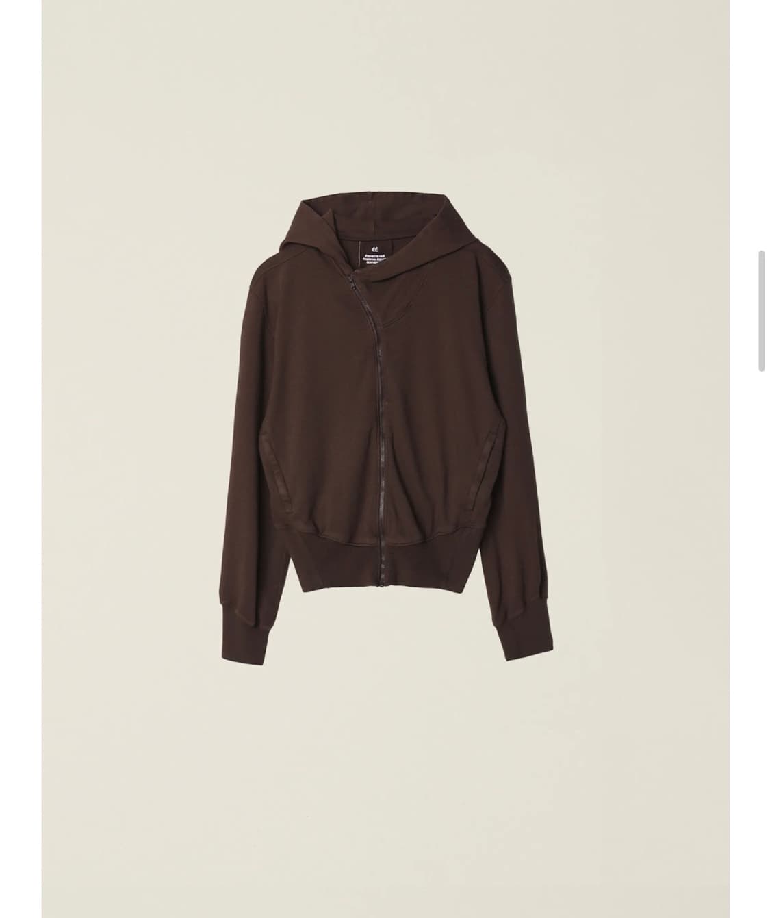 EE Garment Dyed Curved Hooded Zip Jaket 상품이미지1