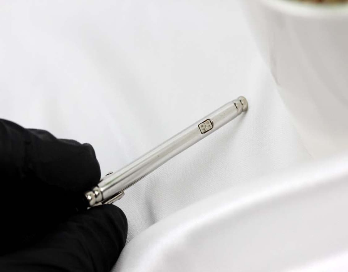 소니아리키엘 A등급 5.5cm 남자 명품 넥타이핀 빈티지 상품이미지5