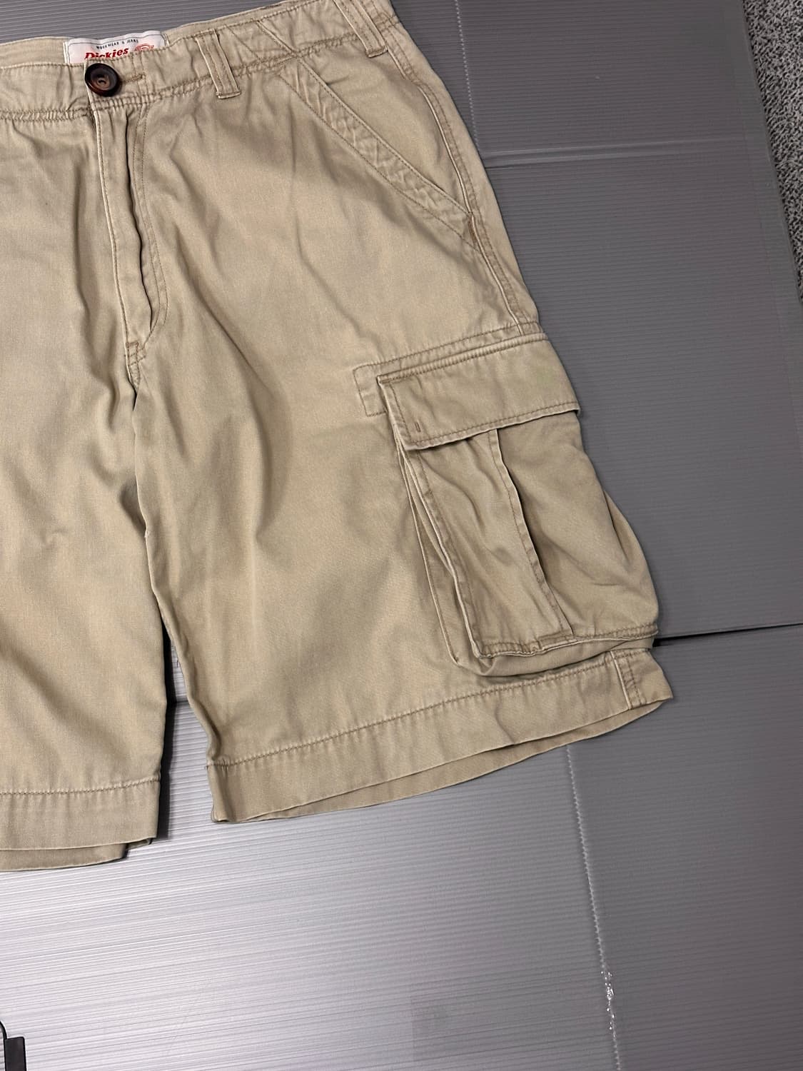 디키즈 카고 팬츠 반바지 베이지 상품이미지3