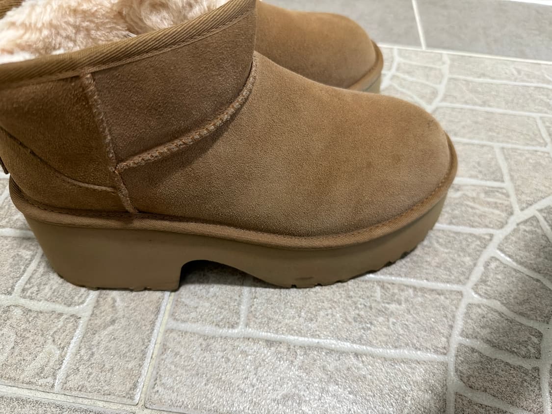 UGG (W) 어그 클래식 울트라 미니 뉴 하이츠 부츠 체스트넛 상품이미지2