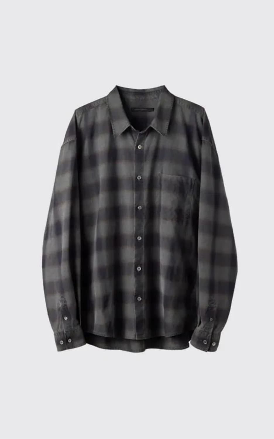 해칭룸 다이드 클래식 셔츠 3사이즈 브라운 네이비 상품이미지1