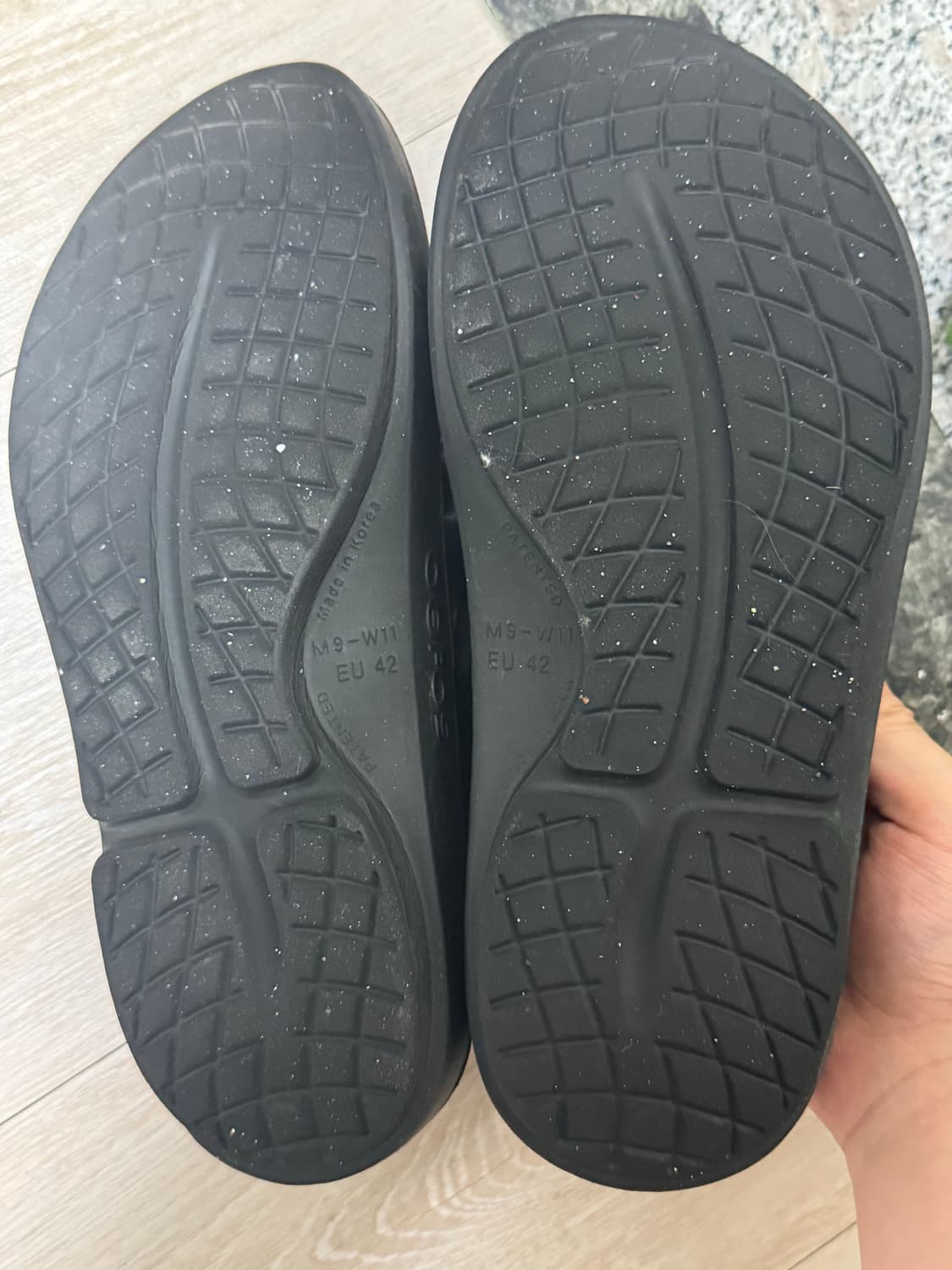 우포스 쪼리 블랙 270 상품이미지3