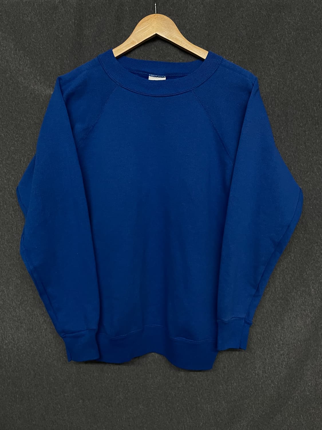 [L] 90s Hanes USA 헤인즈 블랭크 스웻셔츠 크루넥 상품이미지1