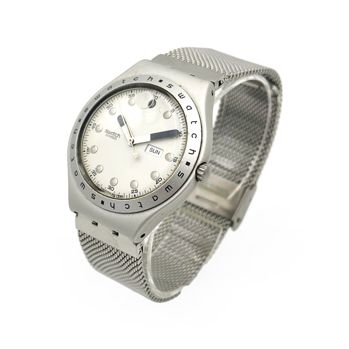 99년판) 빈티지 스와치 아이러니 메탈 silver drops 상품이미지3