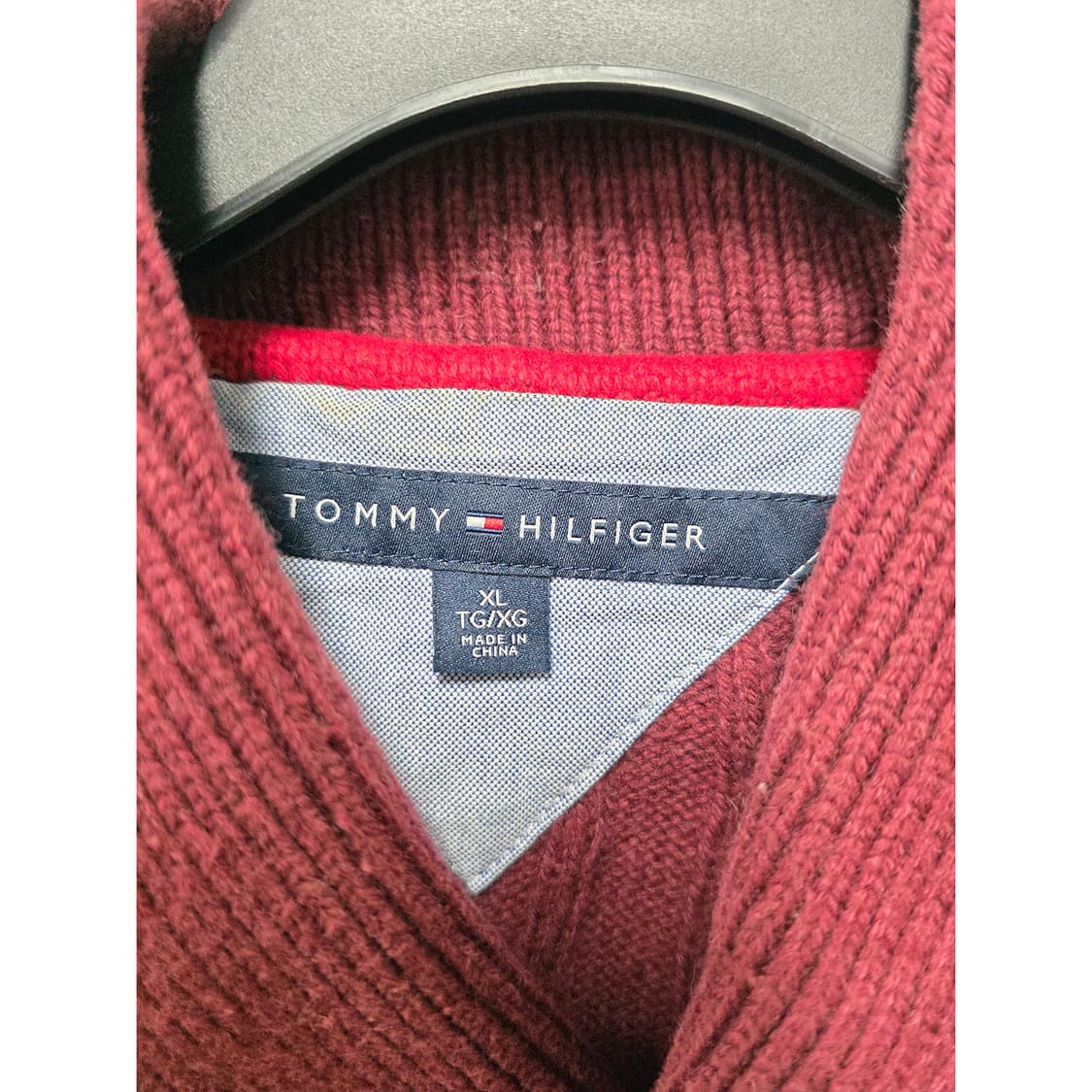 택포_ 타미힐피거 케이블 니트 XL 상품이미지2