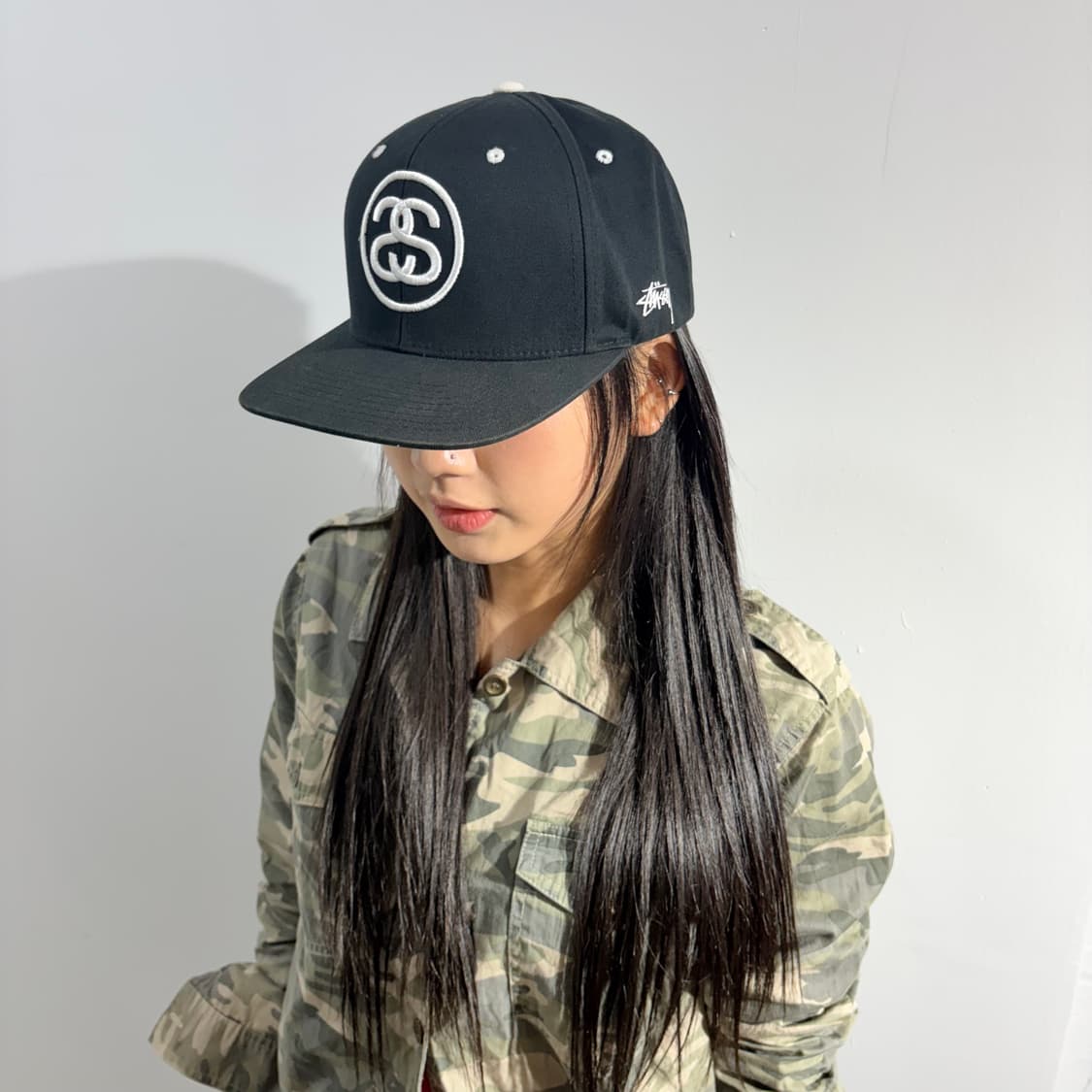 스투시 ss 스냅백 로고 모자 상품이미지1