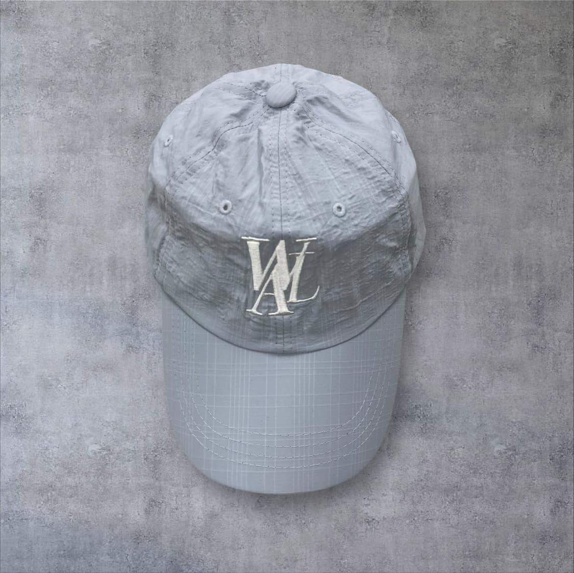 우알롱 베이직 로고 스카이 볼캡 상품이미지1