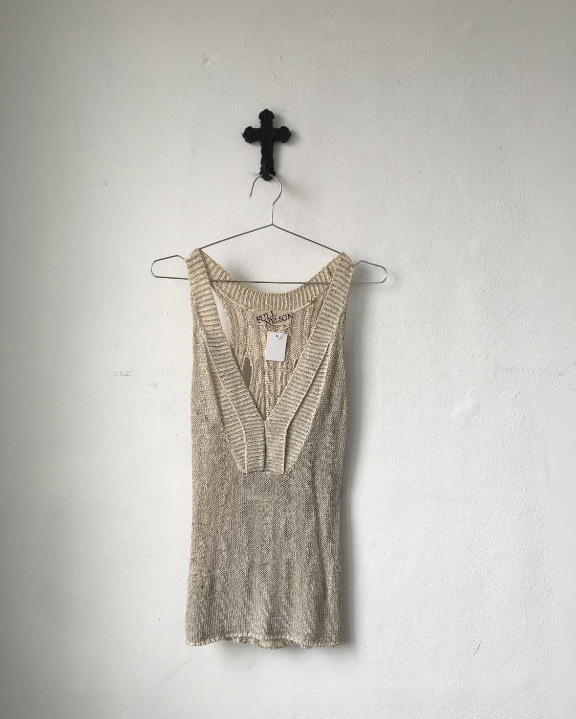 Line detail knit sleeveless 상품이미지2